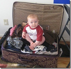 الطفل اللزقة